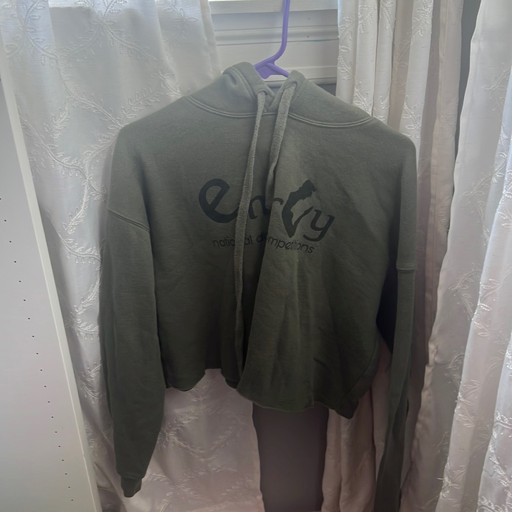 Cropped Energy Dance Competition Hoodie